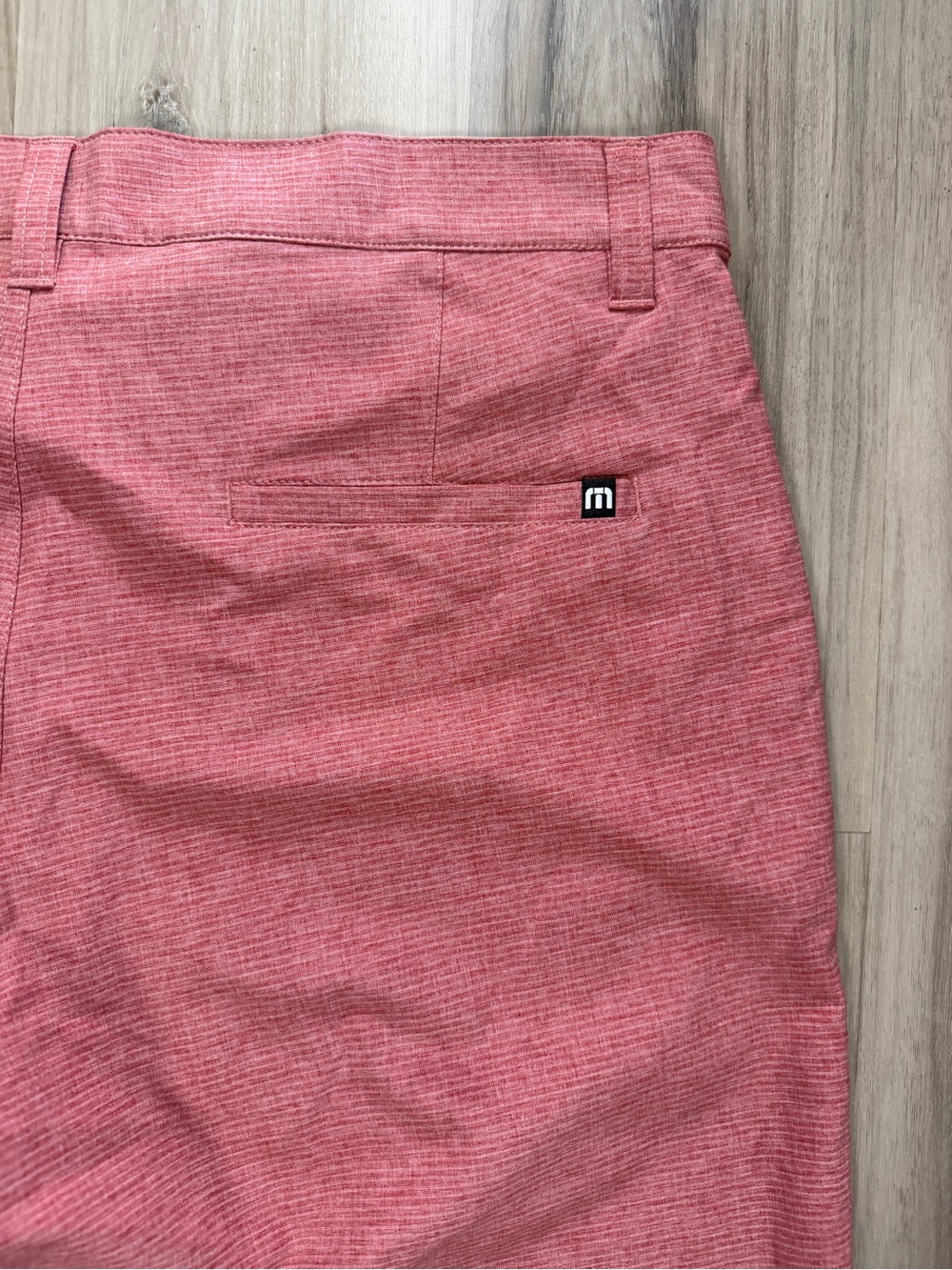 NWT Travis Mathew Sand Harbor Golf Casual Rose-Pink Shorts Size 34 - Picture 8 of 8